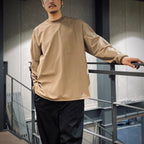 TECH LIGHTWEIGHT L/S TEE #BEIGE [BE-30025]