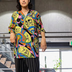 HAWAIIAN SHIRT S/S -TYPE 5- #BLACK [24SS-WMS-HI05]