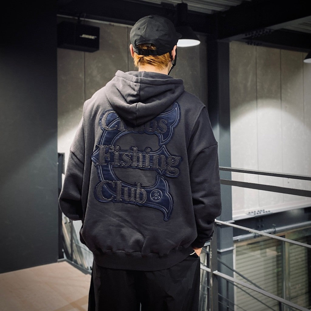 Chaos Fishing Club | EVENING BITE HOODIE #Navy [25SS-CFC05