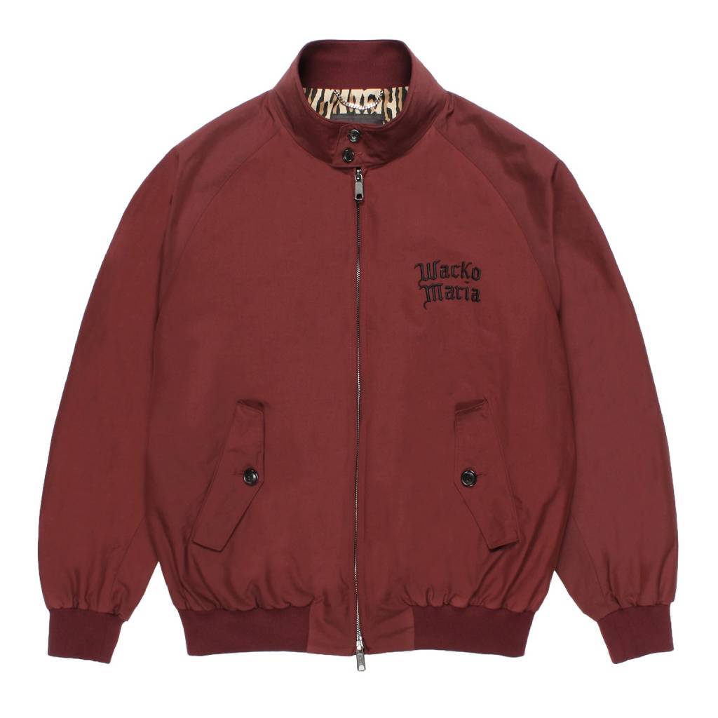 BARACUTA | G9 HARRINGTON JACKET #BURGUNDY [26SS-WMO-BC01