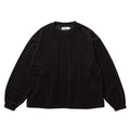 EQUALIZER CORD CREW SWEAT #Black [25FW_SW01]