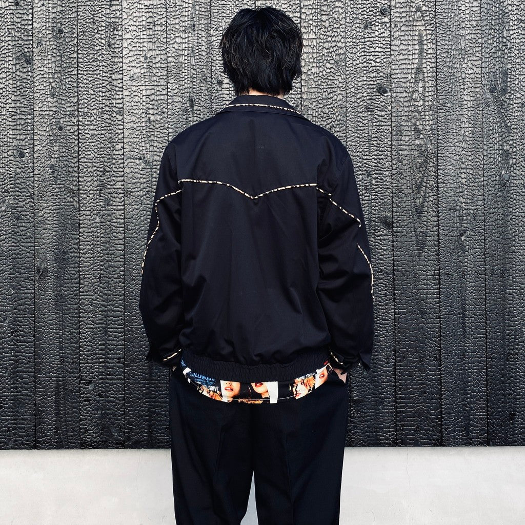 WESTERN JACKET ( TYPE-1 ) #BLACK [26SS-WMO-BL08] - cocorozashi