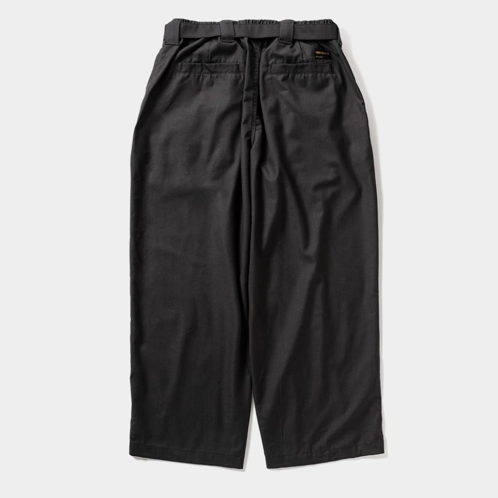 BAGGY SLACKS #Charcoal [FW25-B10] – cocorozashi