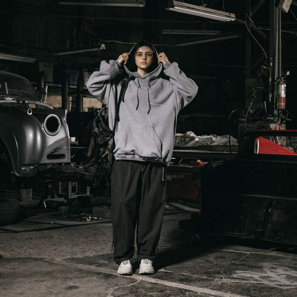 "G7-H1" 陰影漆連帽衫 #GRAY [GOOPI-23AW-OCT-03]