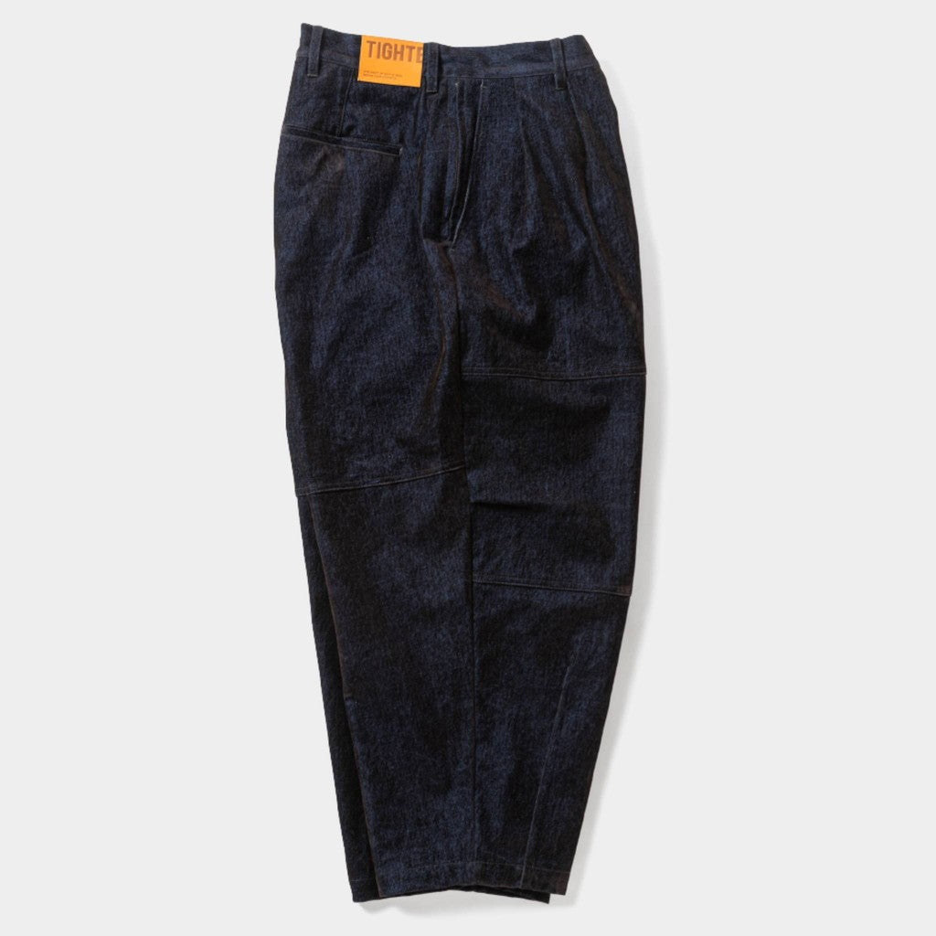 FLOCKY DENIM BALLOON PANTS #Navy [FW26-B10]
