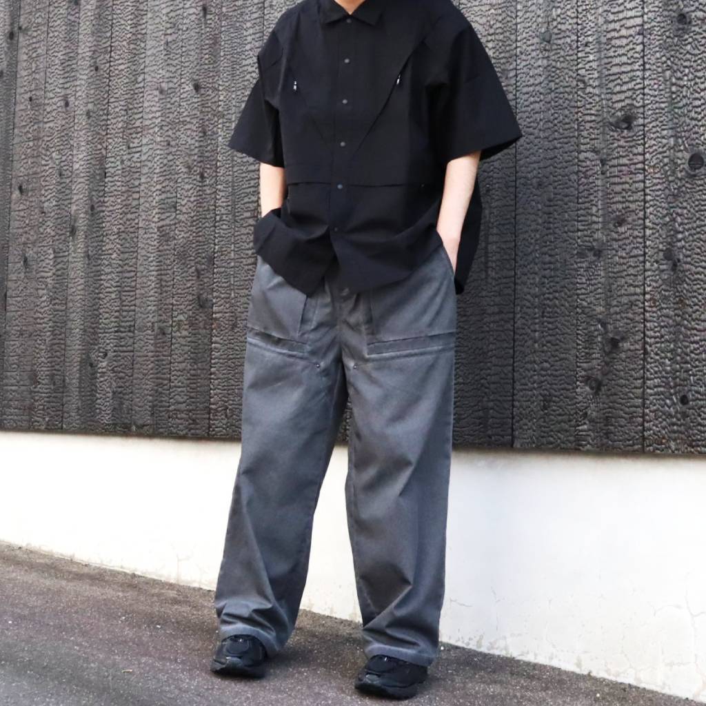 GARMENT DYE WORK TROUSER #CHARCOAL [FST03262U0001]