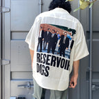 RESERVOIR DOGS | S/S HAWAIIAN SHIRT -TYPE 1- #WHITE [RD-WM-HI01]