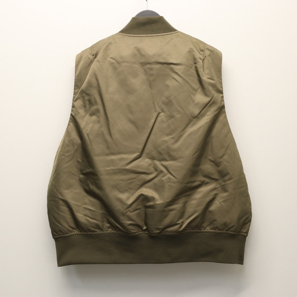 TECH 2WAY MA-1 DOWN JACKET #BROWNKAHKI [BW-40025W]