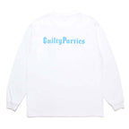 MR BROTHERS CUT CLUB | 水洗重磅圓領長款T卹 #白色 [MBCC-WM-LT01]