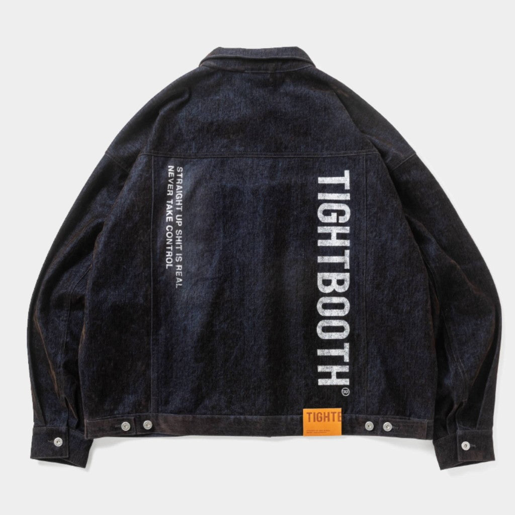 FLOCKY DENIM JAKCET #Navy [FW26-JK11]