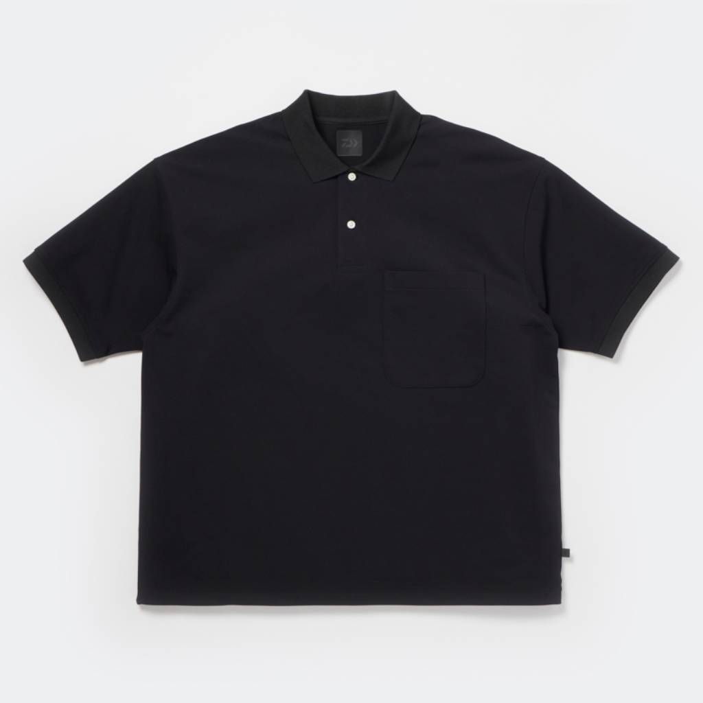 TECH POLO SHIRT S/S #BLACK [BE-37026]