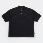 TECH POLO SHIRT S/S #BLACK [BE-37026]