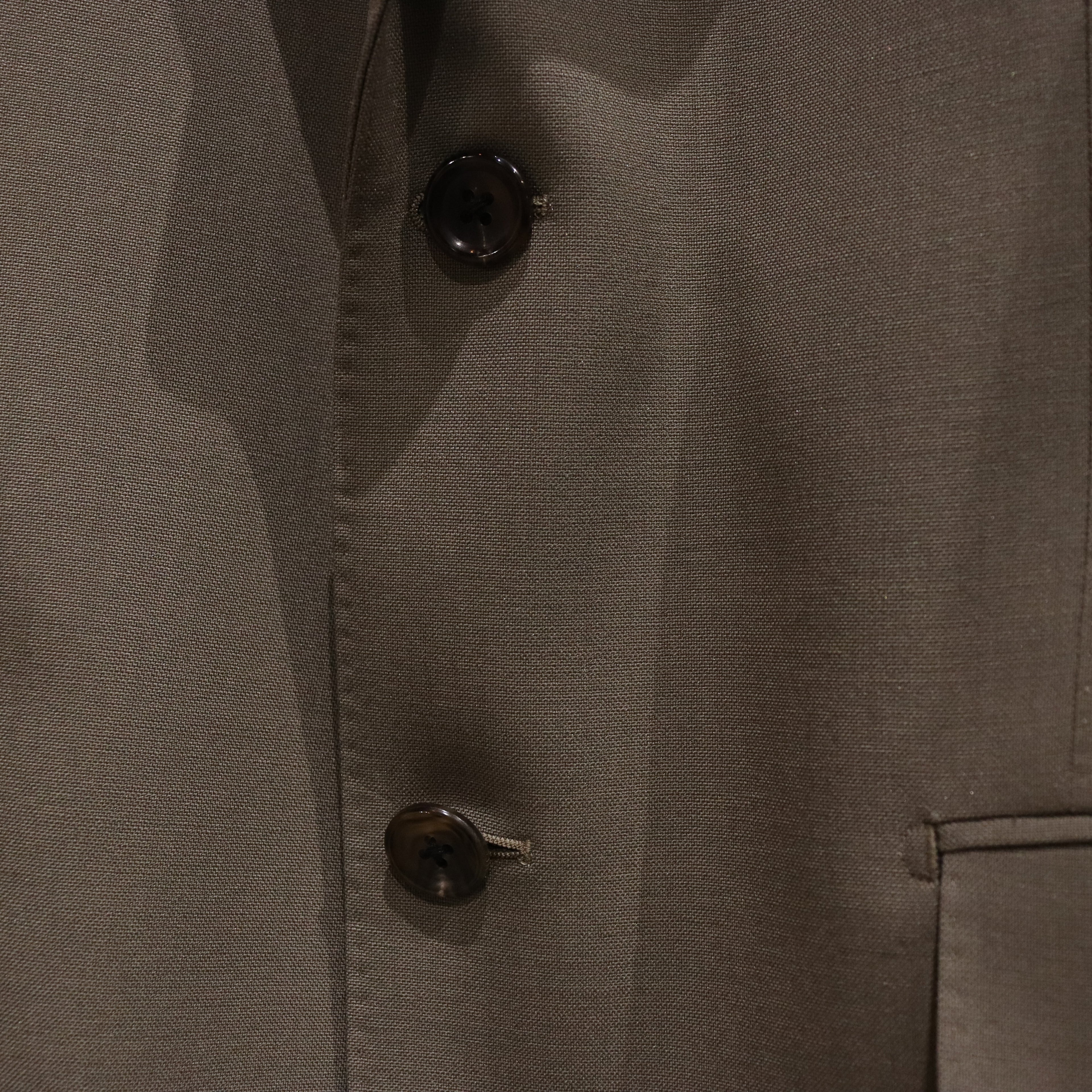 SINGLE BREASTED JACKET -TYPE 2- #GRAY [23FW-WMO-SU02]