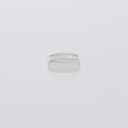 Center Weight Ring with Hair Line #SILVER [XOR124]