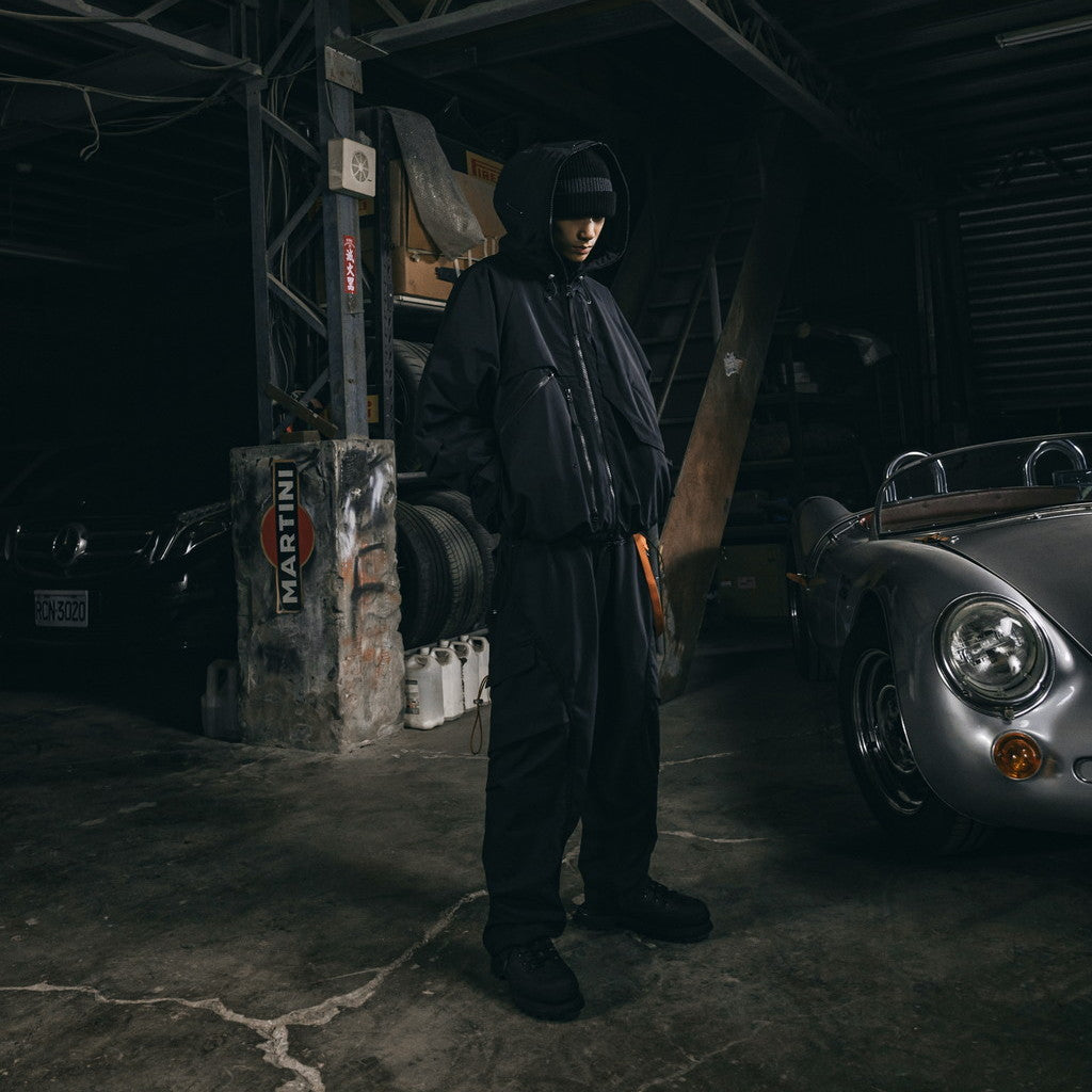 「G7-1K」 Fermion-G Mountain Parka #JET BLACK [GOOPI-23AW-NOV-01]