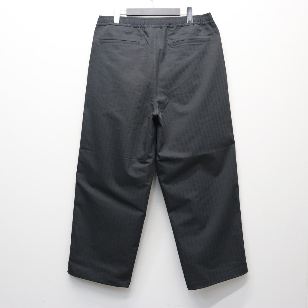 TECH EASY TROUSERS HERRINGBONE #CHARCOAL [BP-53026]