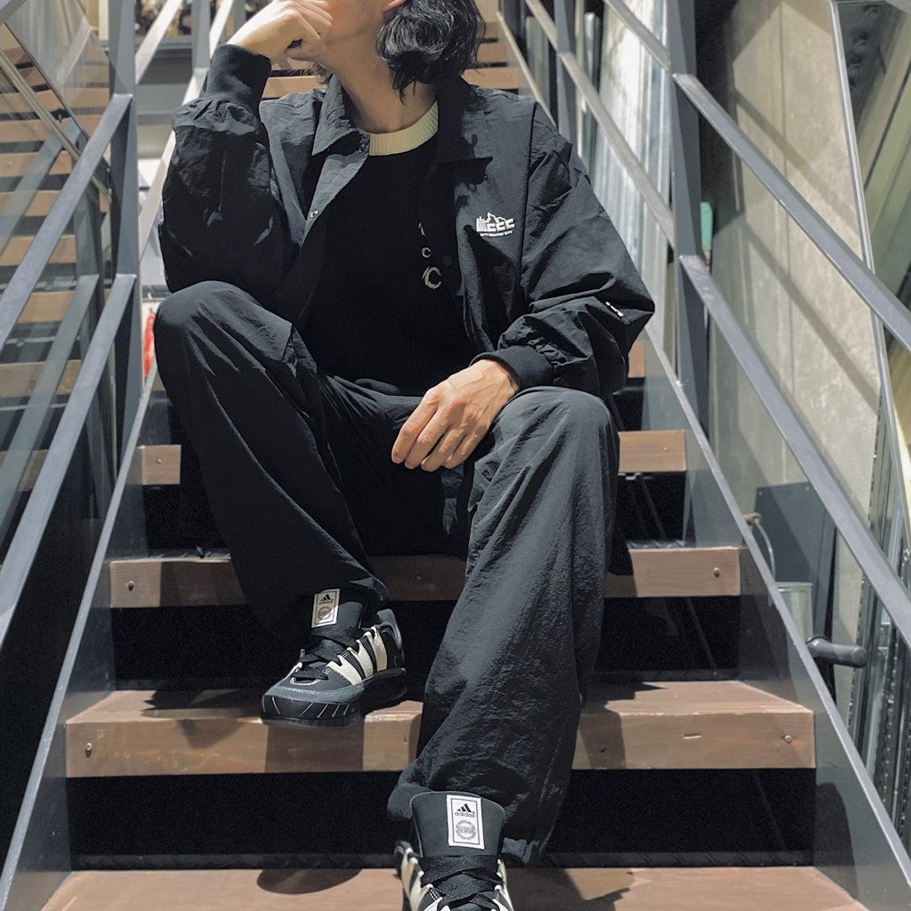 SWITCHING NYLON TRACK PANTS #BLACK [CCC-243P001] – cocorozashi