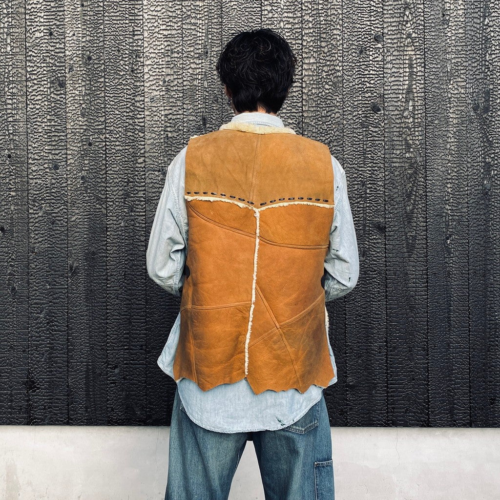 IGLLO MOUTON VEST #CAMEL [RV2601701]