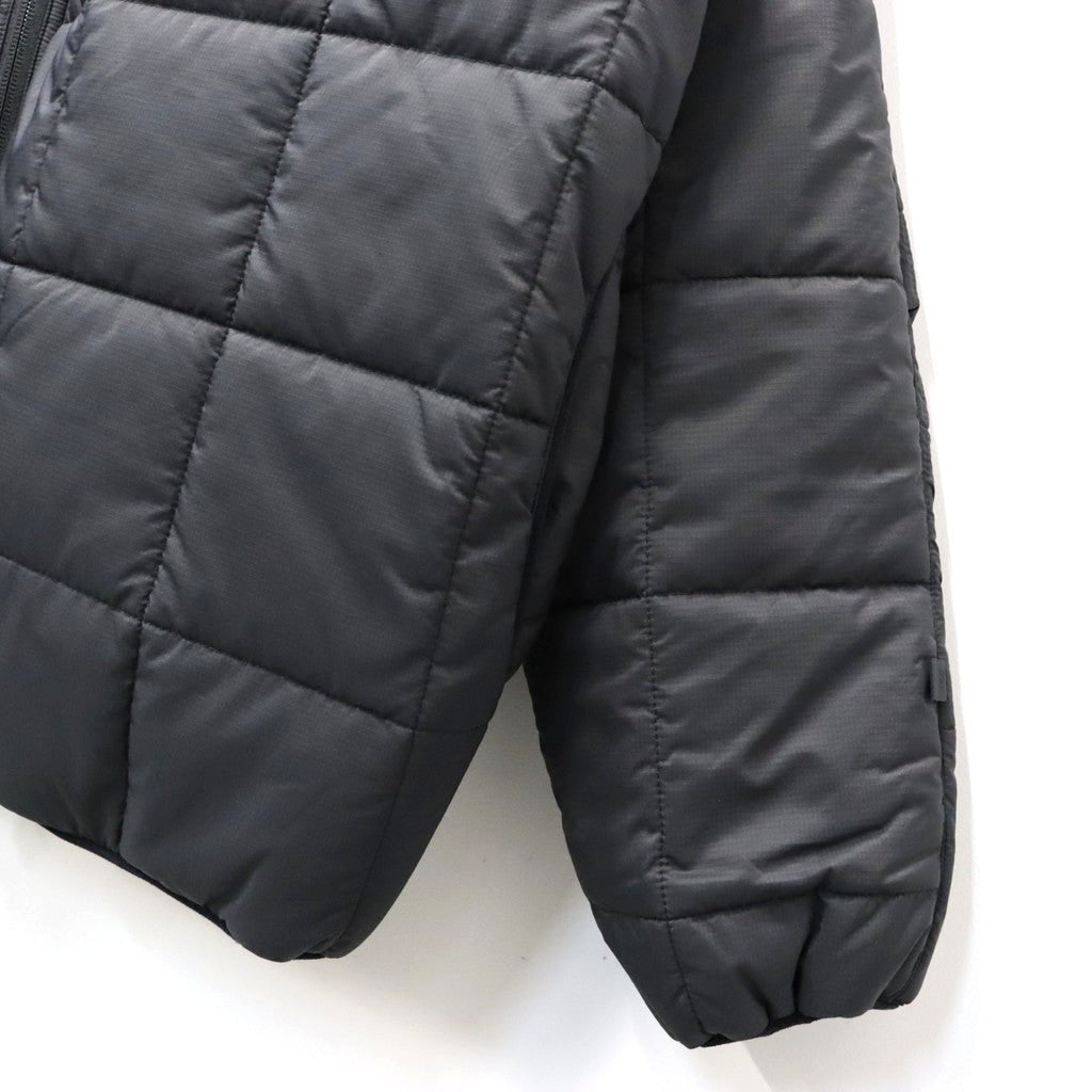 TECH PERTEX REVERSIBLE HIKER CARDIGAN (3M撥水中綿) #BLACK [BW-21026W]