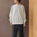 TECH SWEAT CREW FREEDOM SLEEVE #HEATHER GRAY [BE-51026W]