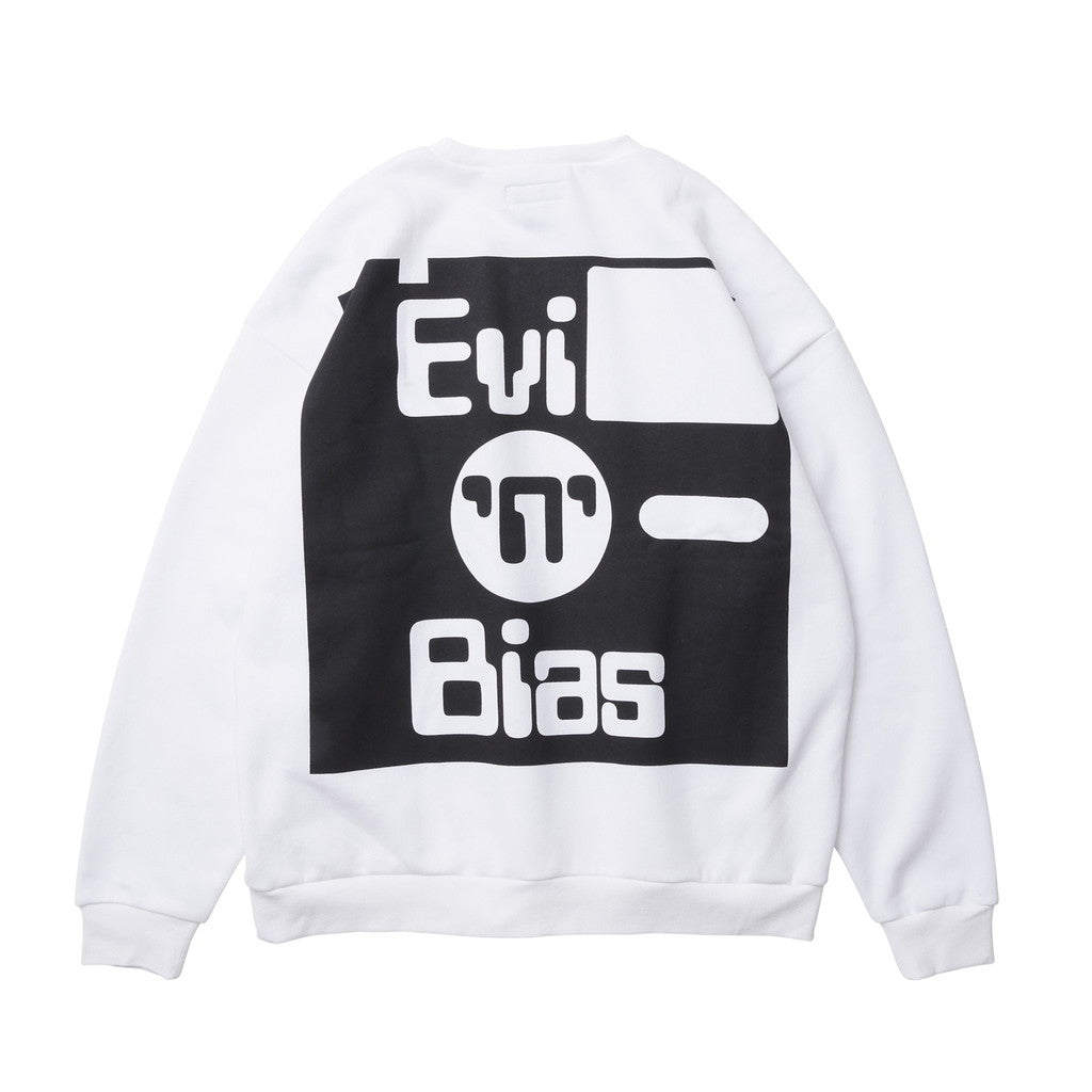 BIAS DOGS | 2HD CREW SWEAT #WHITE [23FW-BD06]