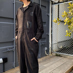 大麻連身褲 #黑色 [24SS-B04]