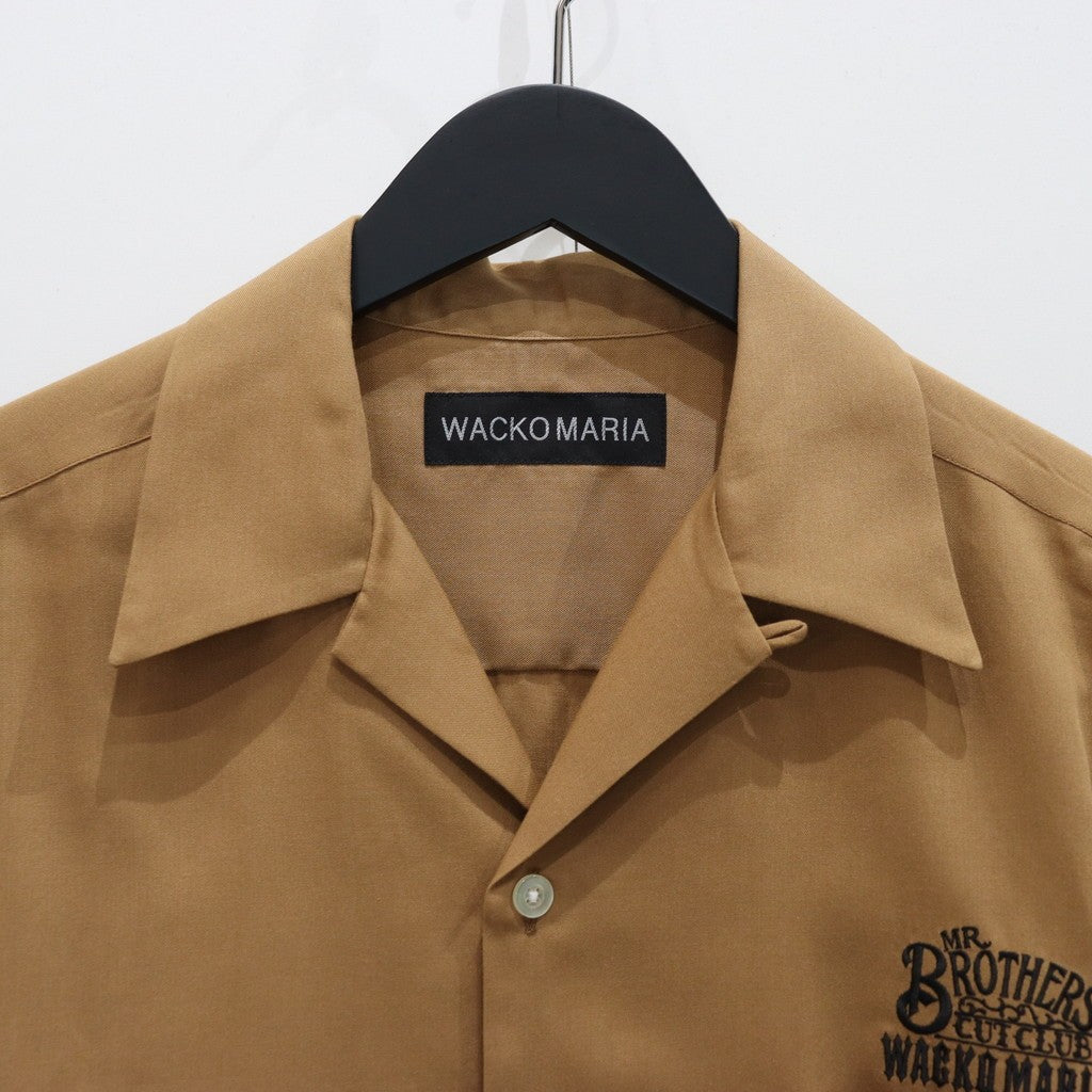 MR BROTHERS CUT CLUB | 50年代長袖襯衫 #棕色 [MBCC-WM-OC02]