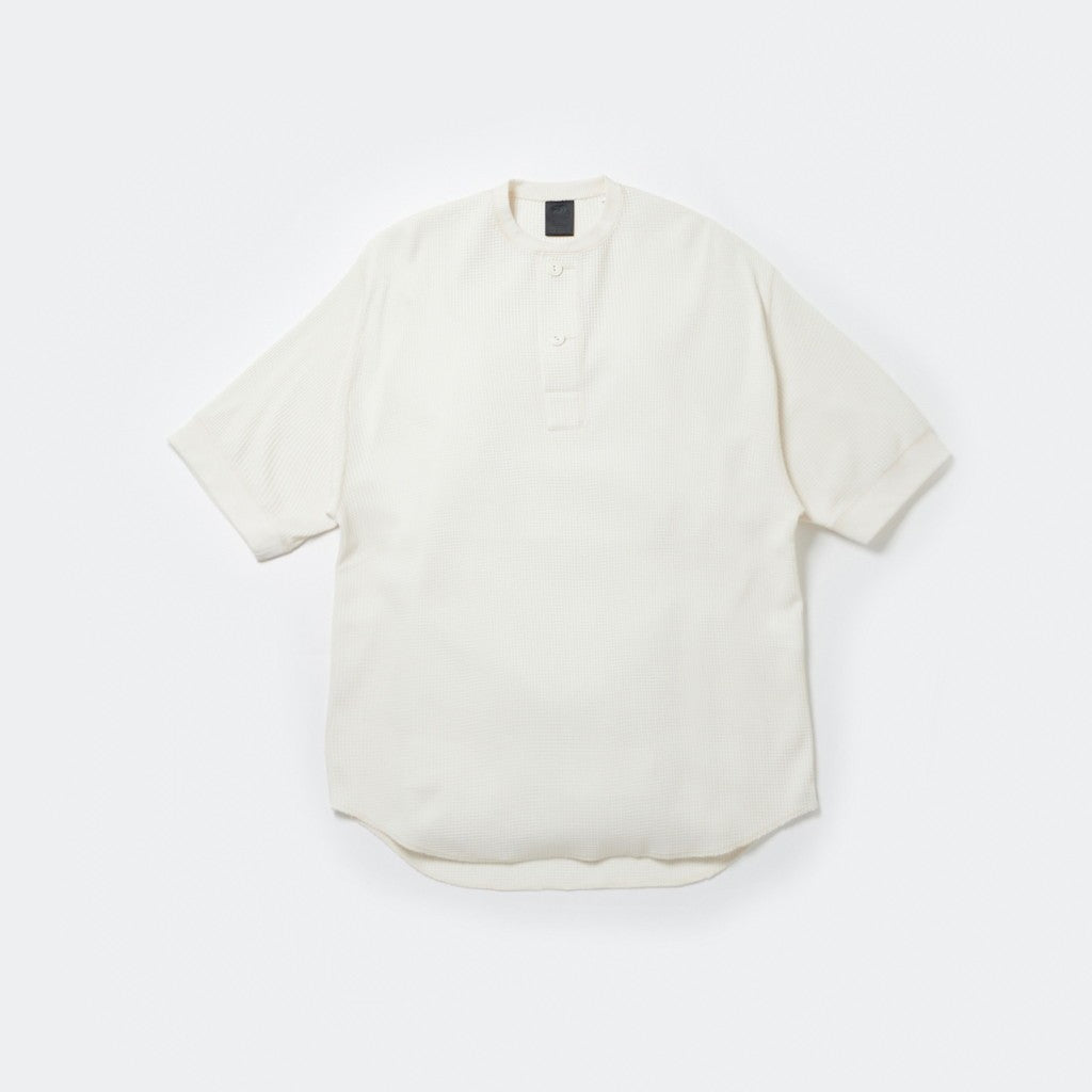 TECH THERMAL HENLEY S/S #ECRU [BE-39024]