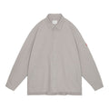 WELT POCKETS BIG SHIRT #GREY [CES27SH04]