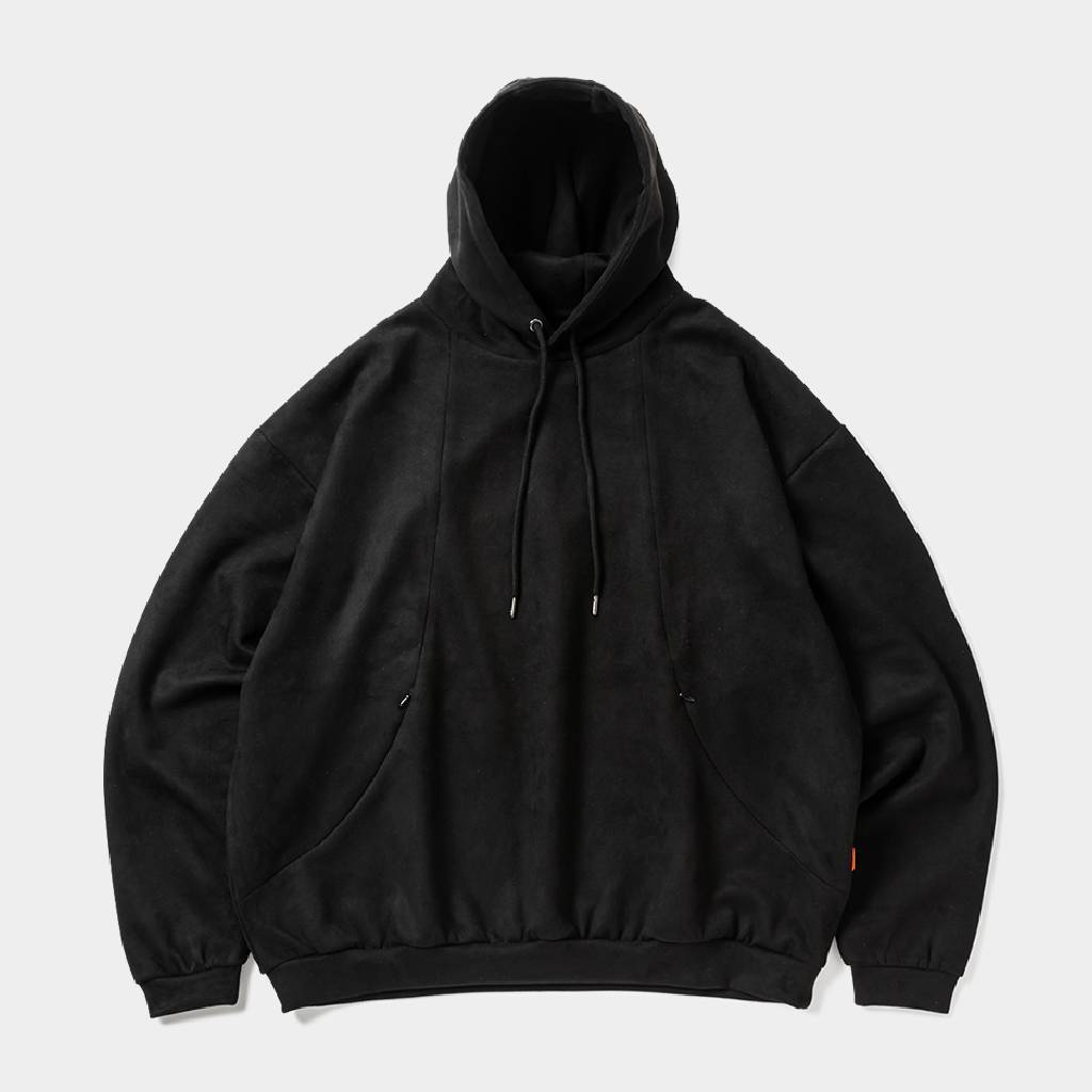 SUEDE HOODIE #Black [FW25-SW06]