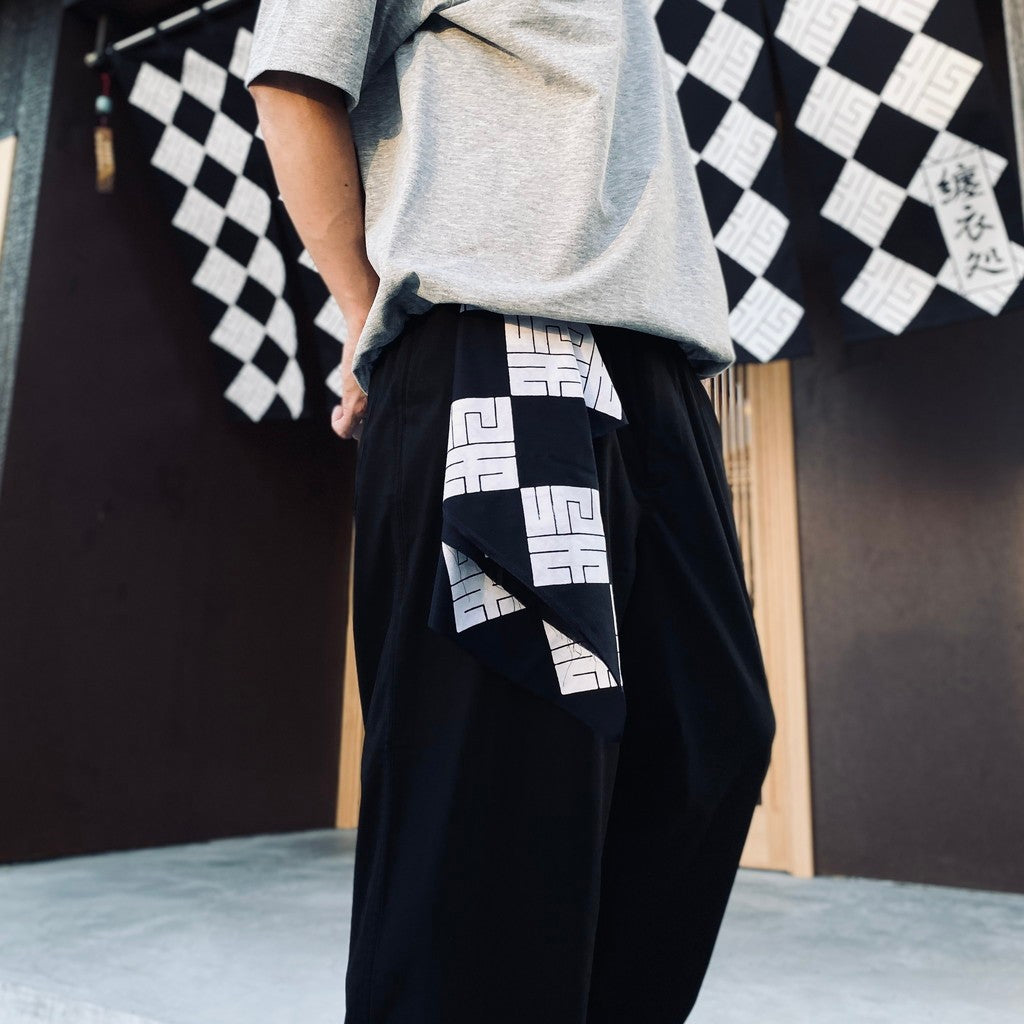 暖簾手拭 #BLACK / WHITE [26SS-COG-A01]