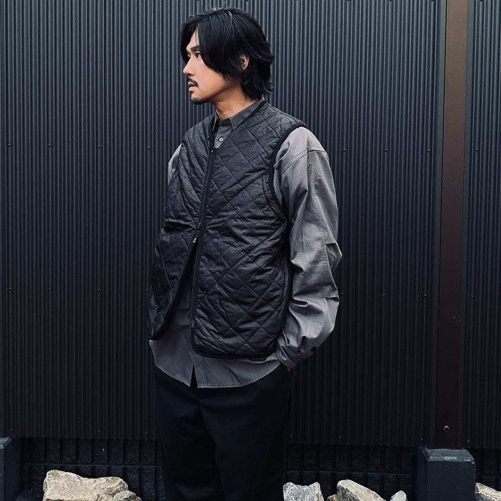 TECH BRITISH HUNTER FUR VEST #BLACK [BJ-51026W]