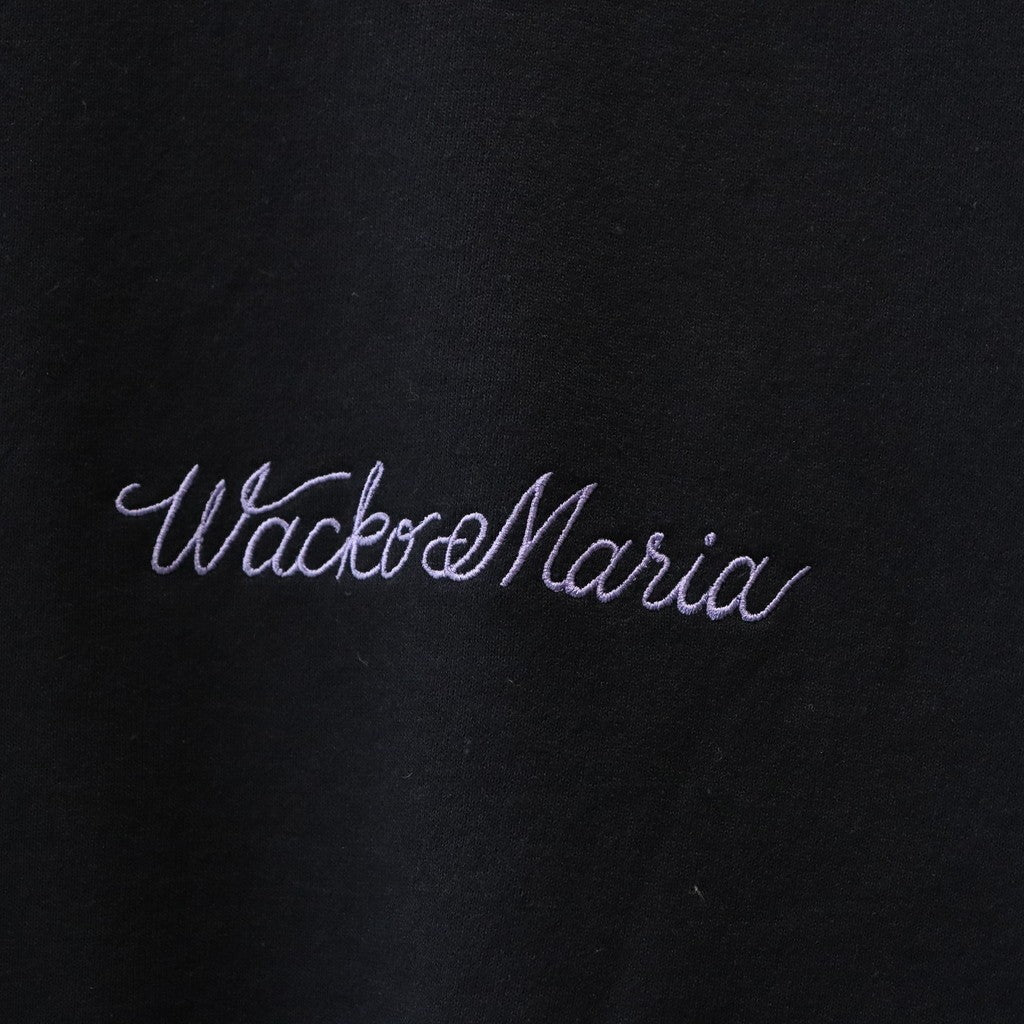 CREW NECK SWEAT SHIRT (TYPE-1) #BLACK [24FW-WMC-SS12]