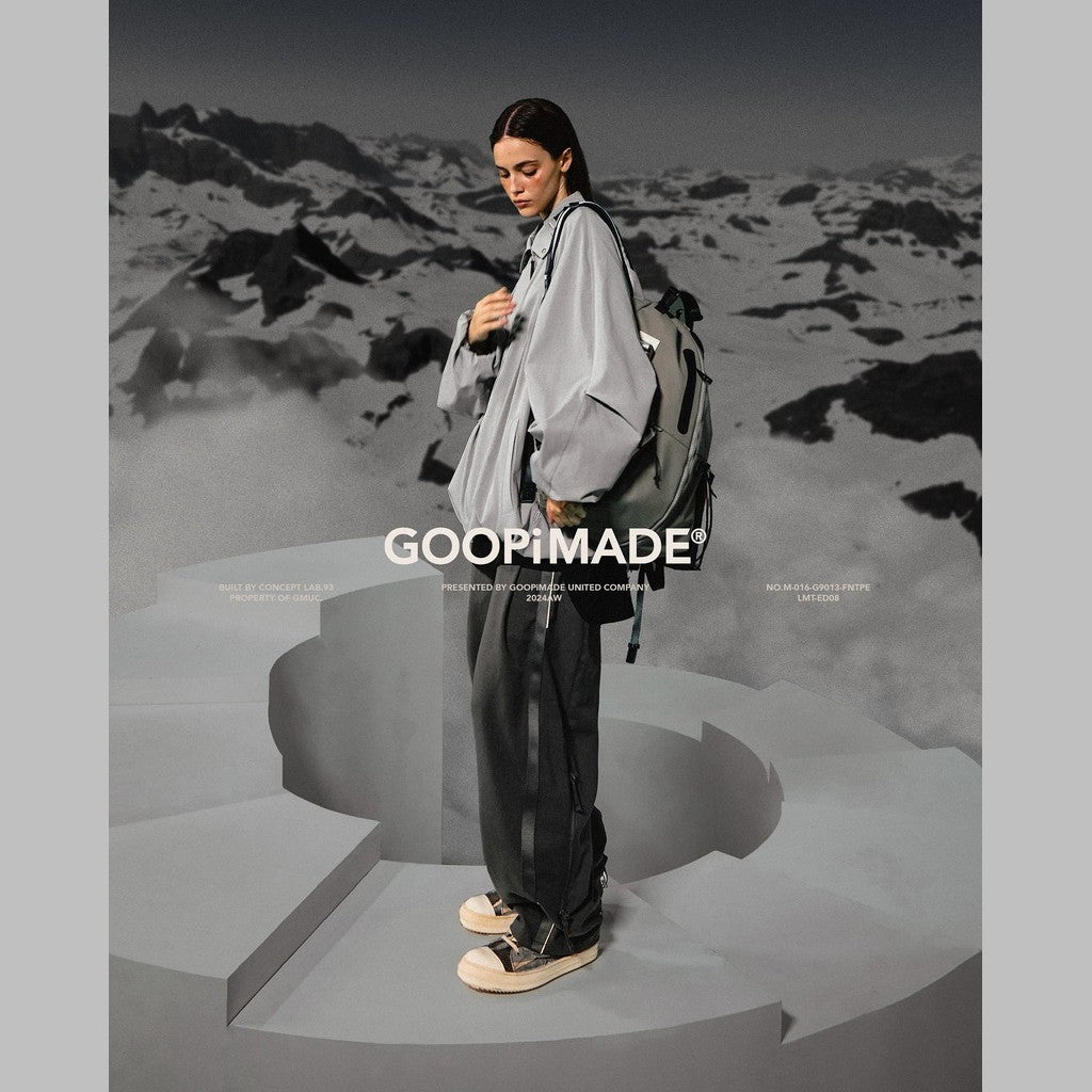 "MRZ-01" SOFTBOX Axis 運動褲 #L-灰色 [GOOPI-24AW-NOV-04]