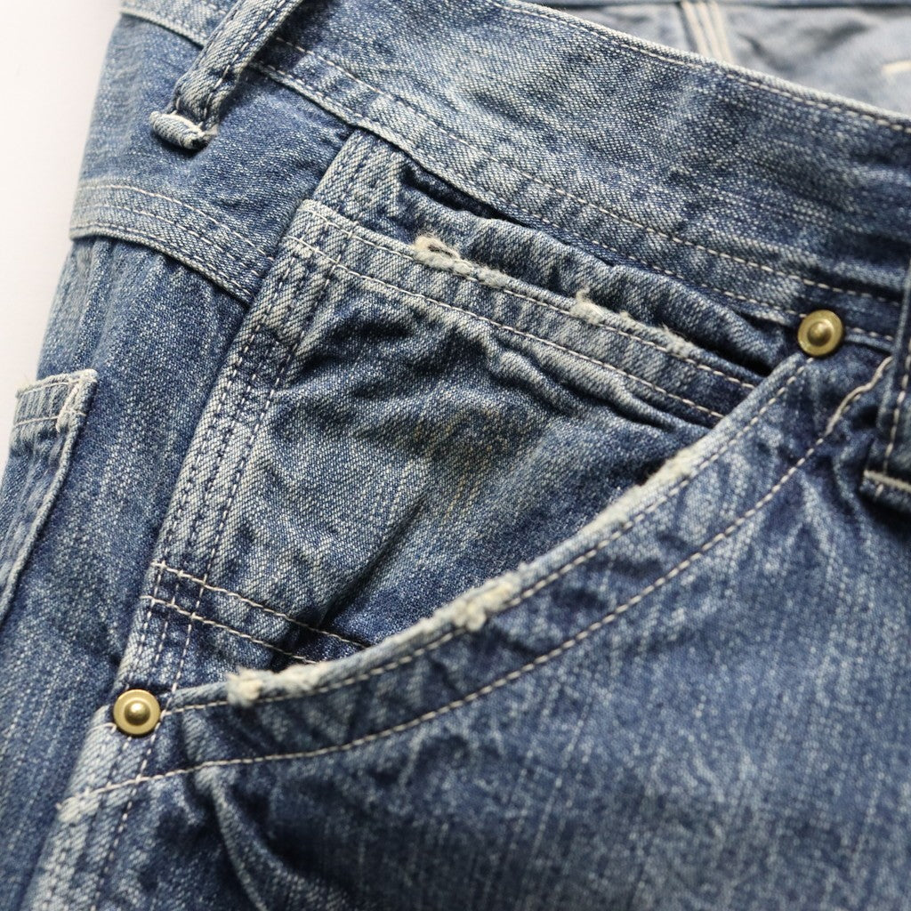 HERITAGE DENIM PAINTER PANTS AGED #INDIGO [BW261-HDPP]