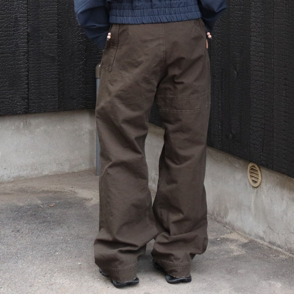 TAO PANTS #DARK OLIVE [JI-25AW-PT01-1] - cocorozashi 三重県四日市