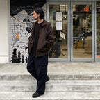 TECH MIL DECK JACKET PAISLEY #BROWN [BJ-32024]