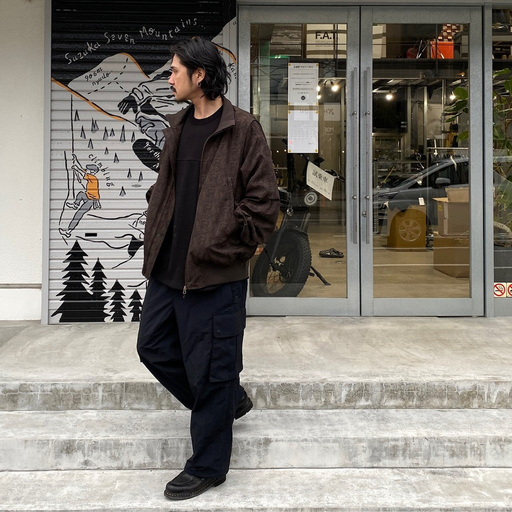 TECH MIL DECK JACKET PAISLEY #BROWN [BJ-32024]