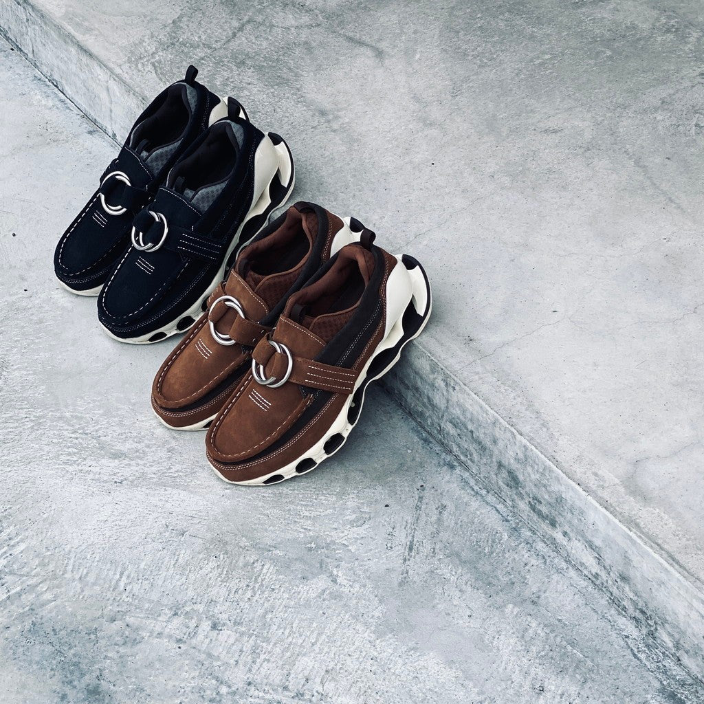 ■抽選応募 【Womens】 WAVE PROPHECY RING MOC SETSUMASA KOBAYASHI #BROWN / OFF WHITE [D1GD261901]