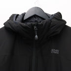 Strech Puff Hoodie #Black [SD26F-JK04]
