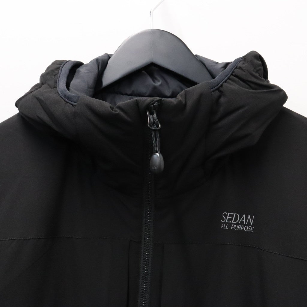 Strech Puff Hoodie #Black [SD26F-JK04]
