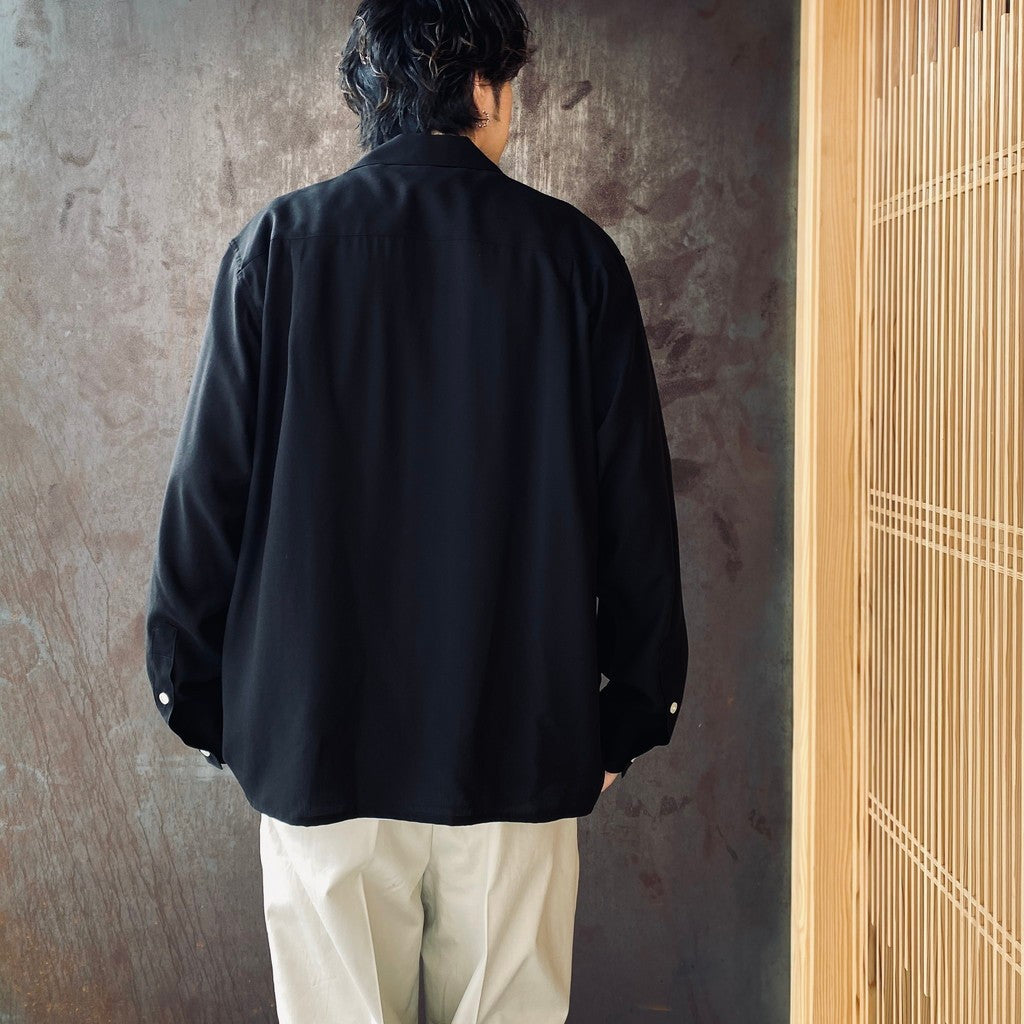 50'S SHIRT L/S ( TYPE-1 ) #BLACK [26SS-WMS-OC05]