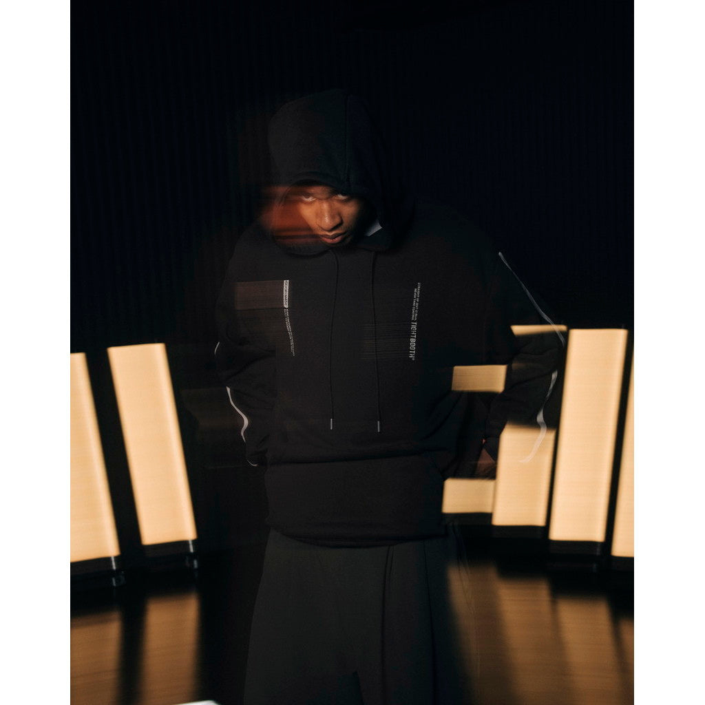 TBPR | “GMT-01H”雙標誌連帽衫 #BLACK [GOOPI-23AW-DEC-TBPR-02]