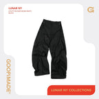 Lunar 26 - Utility Ruched Work Pants #Black [GOOPI-26SS-FEB-01]