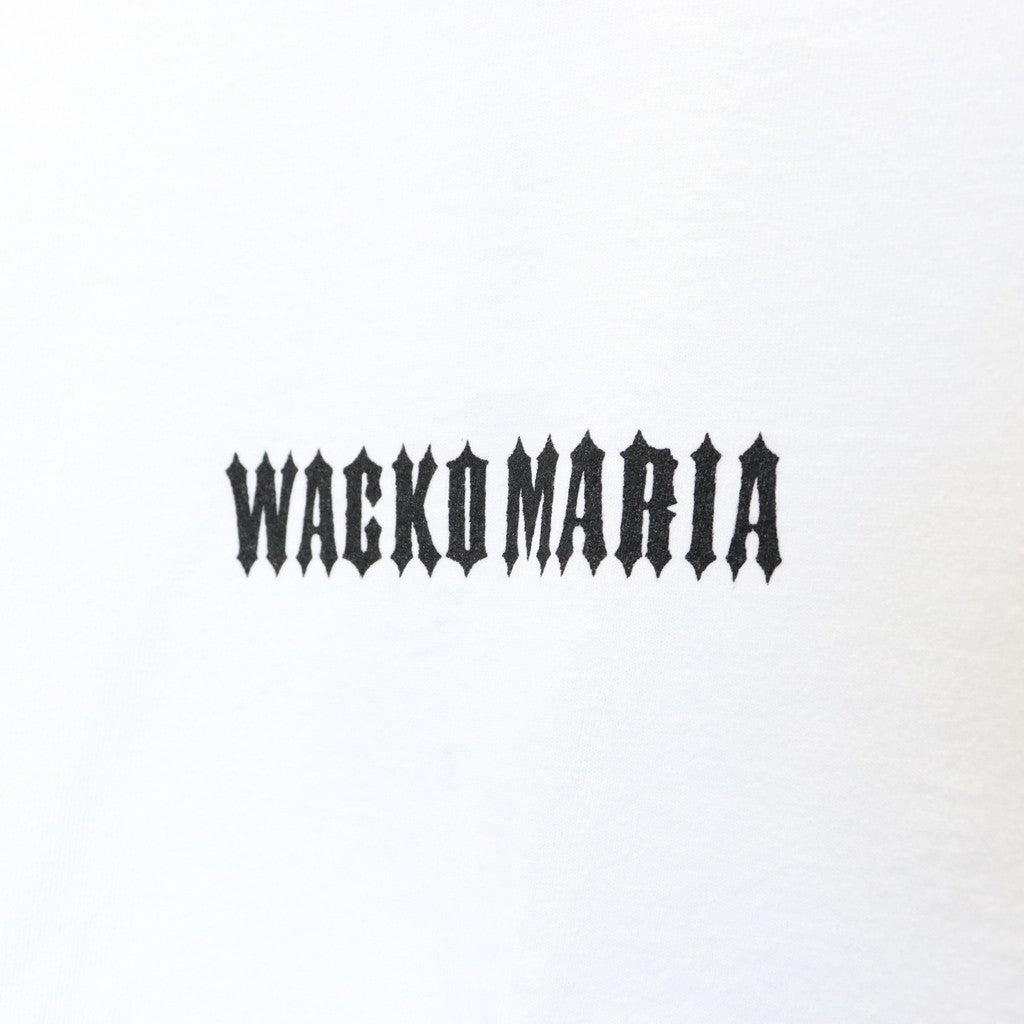WASHED HEAVY WEIGHT CREW NECK T-SHIRT (TYPE-1) #WHITE [25SS-WMT-WT01]