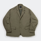 TECH LOOSE 2B JACKET RIPSTOP #OLIVE [BJ-30025W]