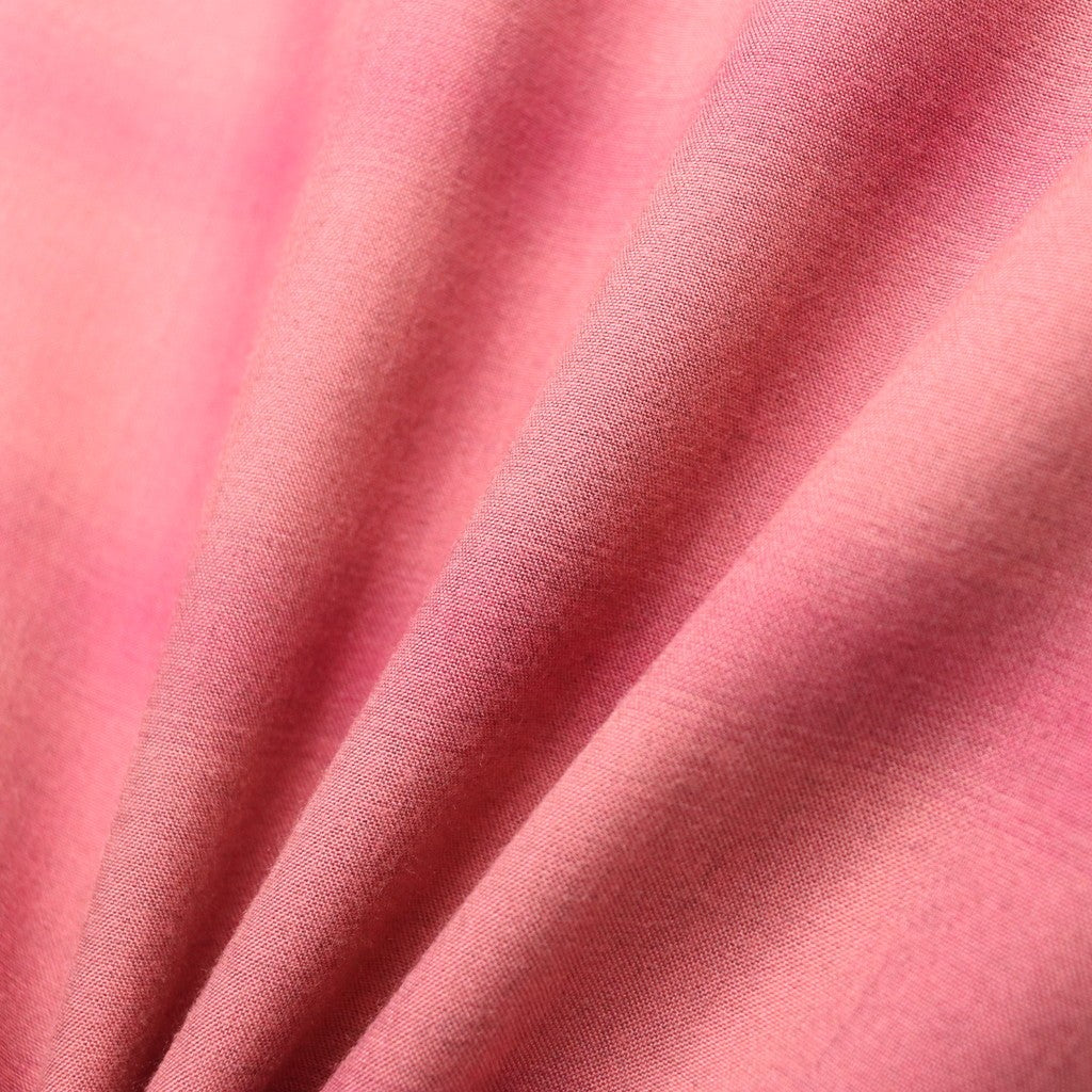 OMBRE CHECK OPEN COLLAR SHIRT L/S #PINK [26SSE-WMS-OC03]