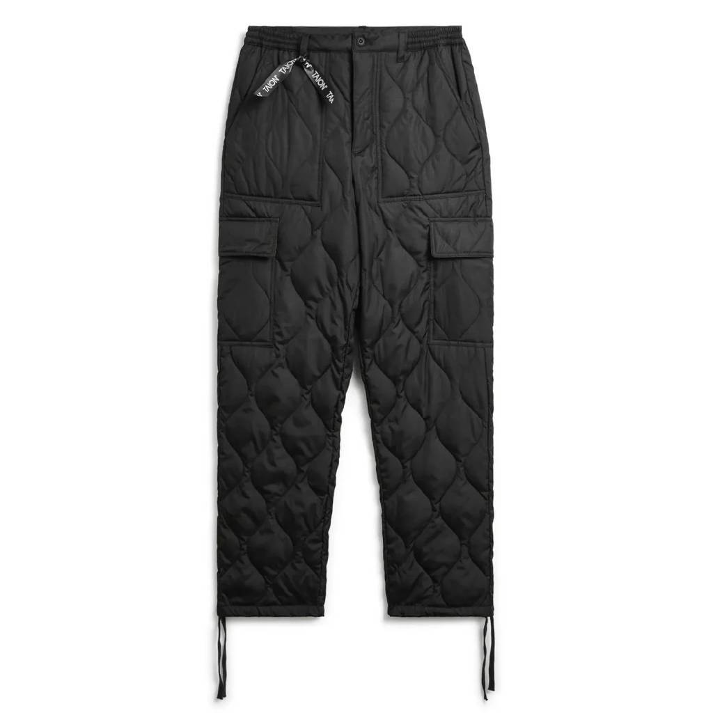 MILITARY CARGO DOWN PANTS #BLACK [TAION-132ML-1]