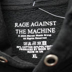 WORN-OUT 「RAGE AGAINST MACHINE」 HOODY #BLACK [tl24f040]
