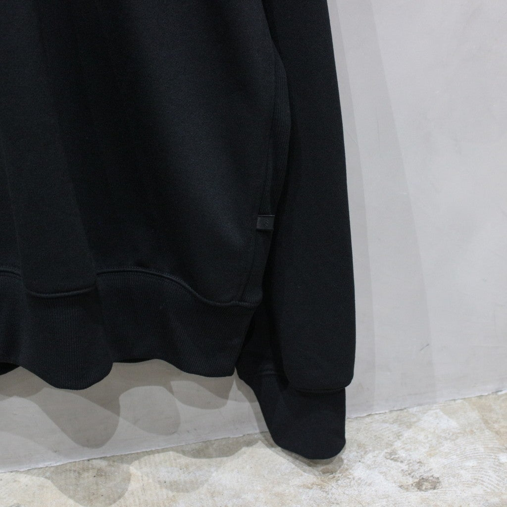 高科技衛衣圓領自由袖 #黑色 [BE-50024]